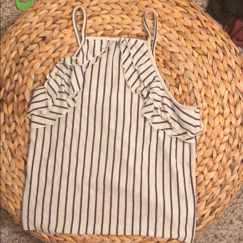 Ruffle Tank Top from American Eagle